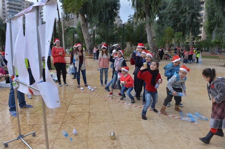 Azadea Foundation Decorates the Rene Mouawad Sanayeh Garden with AFEL Children